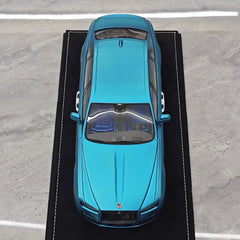 [Henson & Heaven] 1:18 Rolls-Royce 2020 Ghost Matte Blue Model Car Resin