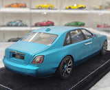 [Henson & Heaven] 1:18 Rolls-Royce 2020 Ghost Matte Blue Model Car Resin