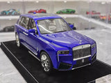 [Henson & Heaven] 1:18 Rolls-Royce 2023 Cullinan Series II sininen pienoismalli Hartsi