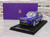 [Henson & Heaven] 1:18 Rolls-Royce 2023 Cullinan Series II sininen pienoismalli Hartsi