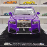 [Henson & Heaven] 1:18 Rolls-Royce 2023 Cullinan Series II Purple Model Car Resin