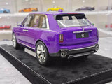 [Henson & Heaven] 1:18 Rolls-Royce 2023 Cullinan Series II Purple Model Car Resin