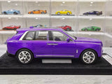 [Henson & Heaven] 1:18 Rolls-Royce 2023 Cullinan Series II Purple Model Car Resin