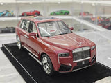 [Henson & Heaven] 1:18 Rolls-Royce 2023 Cullinan Series II Red Model Car Resin