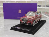 [Henson & Heaven] 1:18 Rolls-Royce 2023 Cullinan Series II Red Model Car Resin