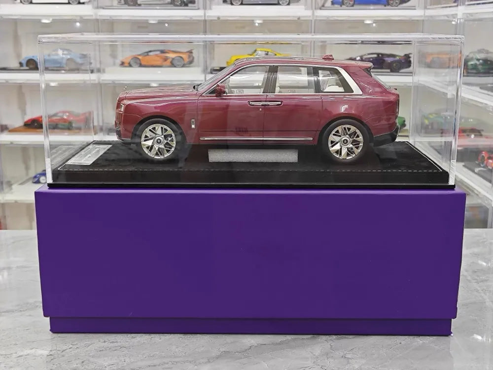 [Henson & Heaven] 1:18 Rolls-Royce 2023 Cullinan Series II Red Model Car Resin
