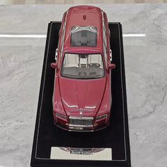 [Henson & Heaven] 1:18 Rolls-Royce 2023 Cullinan Series II Red Model Car Resin