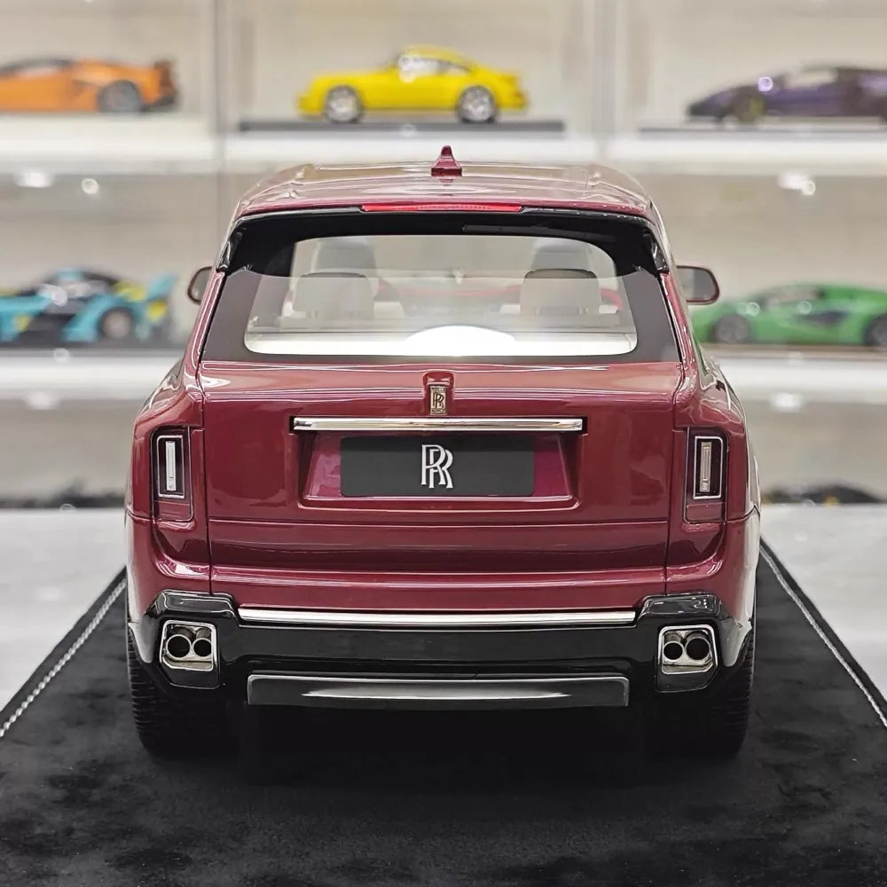 [Henson & Heaven] 1:18 Rolls-Royce 2023 Cullinan Series II Red Model Car Resin