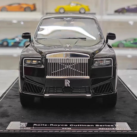 [Henson & Heaven] 1:18 Rolls-Royce 2023 Cullinan Series II Black Model Car Resin
