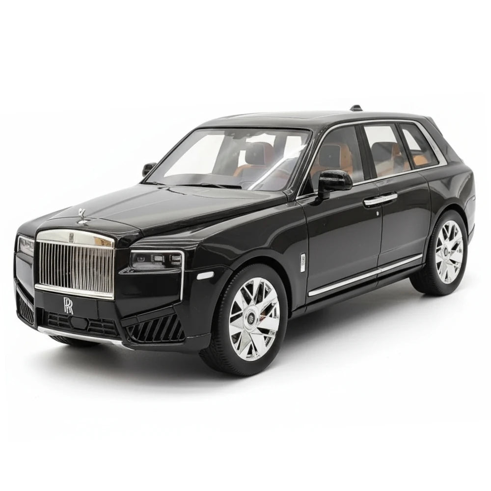 [Henson & Heaven] 1:18 Rolls-Royce 2023 Cullinan Series II Black Model Car Resin