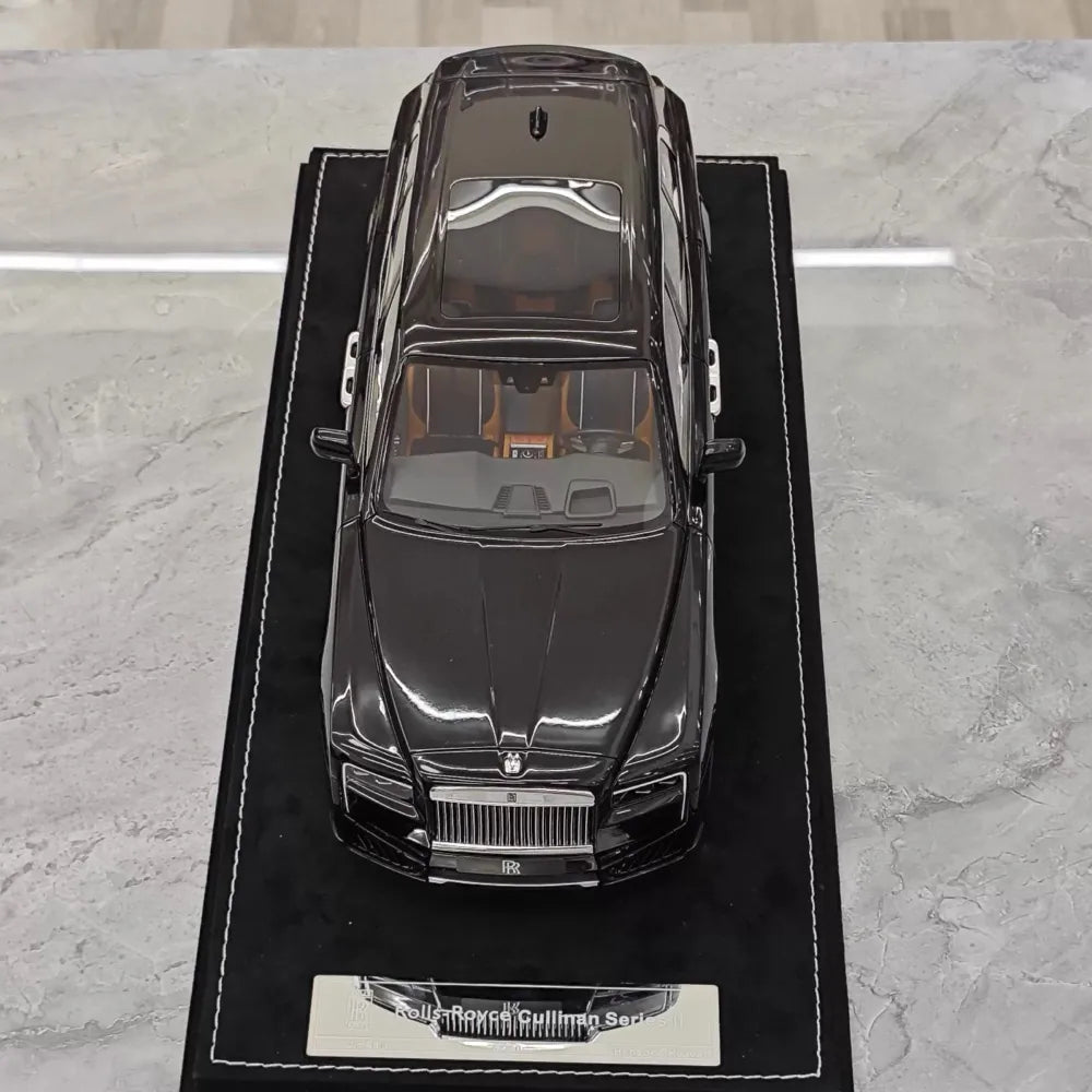 [Henson & Heaven] 1:18 Rolls-Royce 2023 Cullinan Series II nero modellino di auto resina