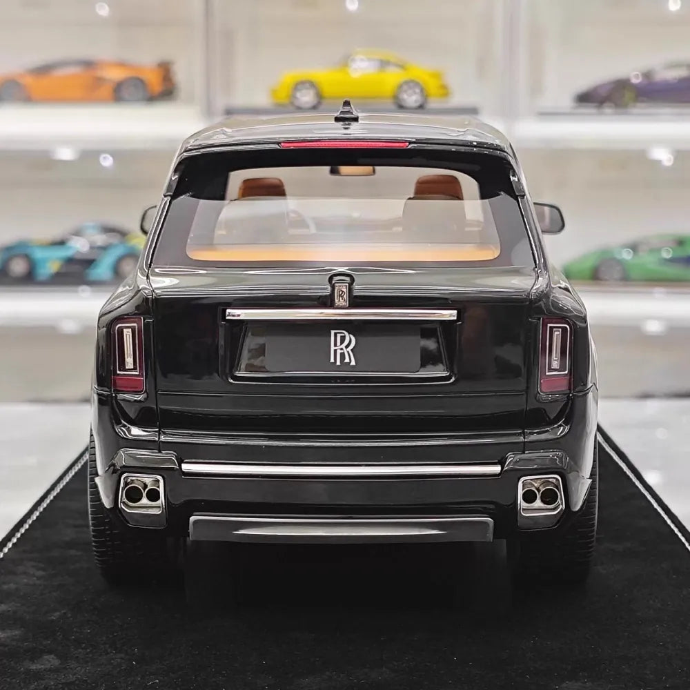 [Henson & Heaven] 1:18 Rolls-Royce 2023 Cullinan Series II nero modellino di auto resina