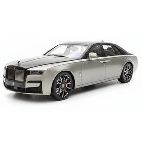 [Henson & Heaven] 1:18 Rolls-Royce 2024 Ghost BB Silver Model Car Resin