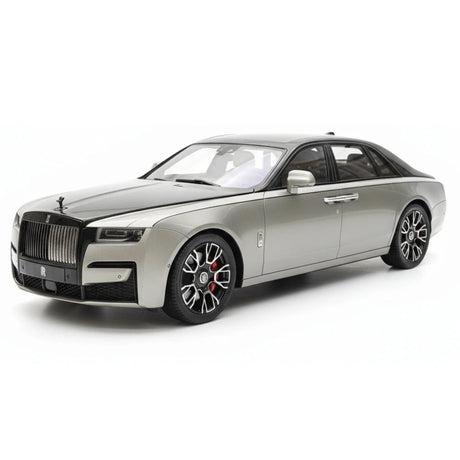 [Henson & Heaven] 1:18 Rolls-Royce 2024 Ghost BB Silver Model Car Resin