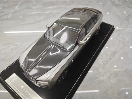 [Henson & Heaven] 1:18 Rolls-Royce 2024 Ghost BB Silver Model Car Resin