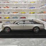 [Henson & Heaven] 1:18 Rolls-Royce 2024 Ghost BB Silver Model Car Resin