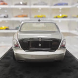 [Henson & Heaven] 1:18 Rolls-Royce 2024 Ghost BB Silver Model Car Resin