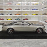 [Henson & Heaven] 1:18 Rolls-Royce 2024 Ghost BB Silver Model Car Resin