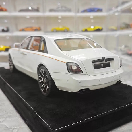 [Henson & Heaven] 1:18 Rolls-Royce 2024 Ghost BB White Model Car Resin
