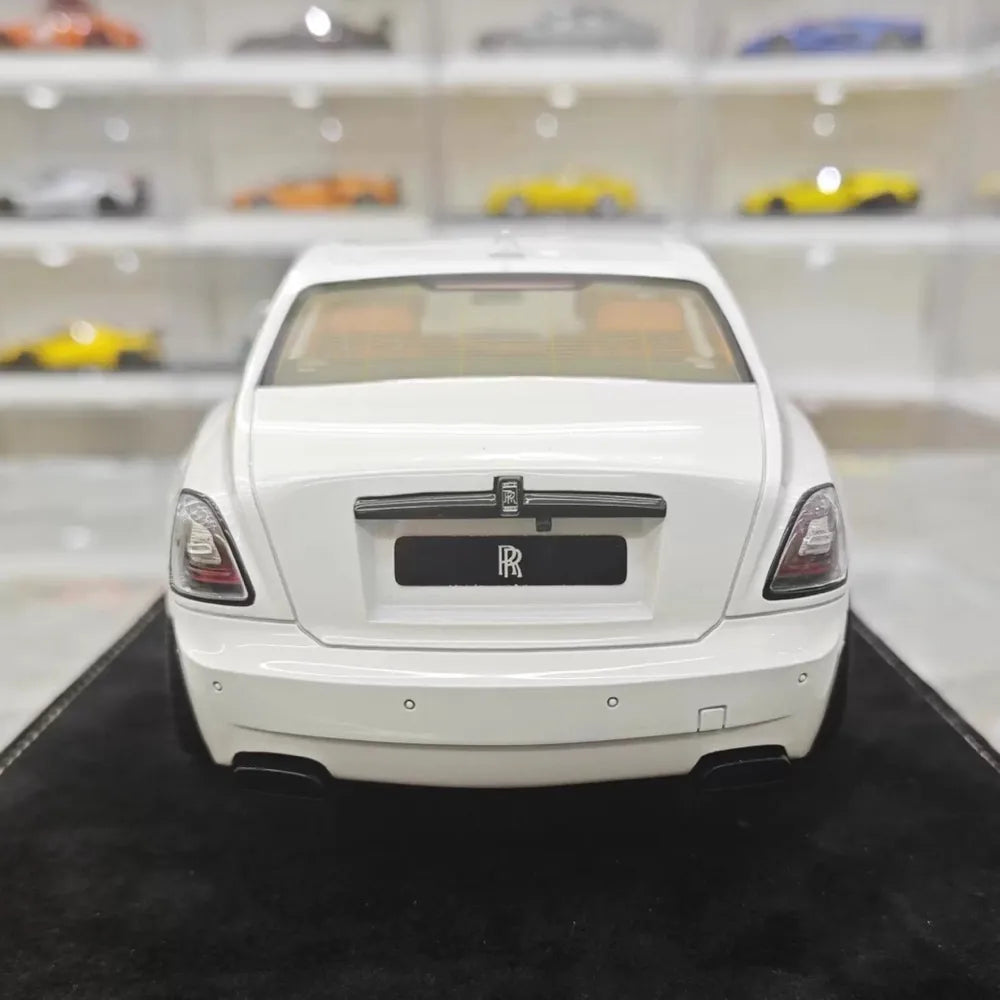 [Henson & Heaven] 1:18 Rolls-Royce 2024 Ghost BB blanc voiture miniature Resin