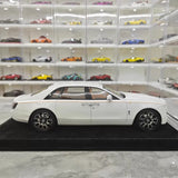 [Henson & Heaven] 1:18 Rolls-Royce 2024 Ghost BB blanc voiture miniature Resin
