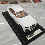 [Henson & Heaven] 1:18 Rolls-Royce 2024 Ghost BB blanc voiture miniature Resin