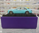 [Henson & Heaven] 1:18 Rolls-Royce 2024 Ghost BB Blue Model Car Resin