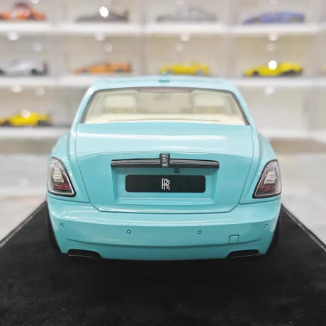 [Henson & Heaven] 1:18 Rolls-Royce 2024 Ghost BB Blue Model Car Resin