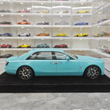 [Henson & Heaven] 1:18 Rolls-Royce 2024 Ghost BB Blue Model Car Resin