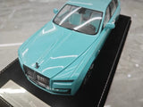 [Henson & Heaven] 1:18 Rolls-Royce 2024 Ghost BB Blue Model Car Resin