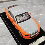 [Henson & Heaven] 1:18 Rolls-Royce 2024 Spectre orange & grå modellbil harts
