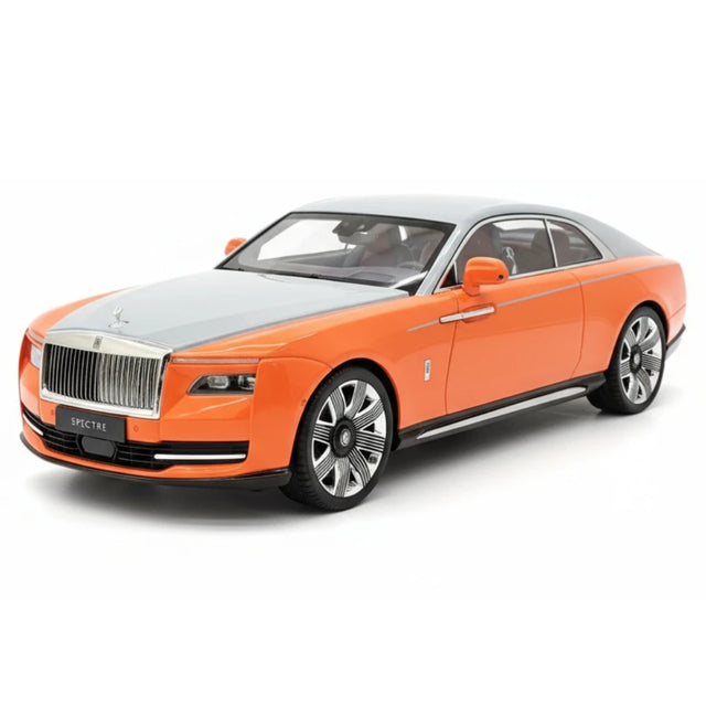 [Henson & Heaven] 1:18 Rolls-Royce 2024 Spectre orange & grå modellbil harts