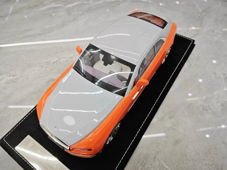 [Henson & Heaven] 1:18 Rolls-Royce 2024 Spectre Orange & Gray Model Car Resin