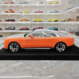 [Henson & Heaven] 1:18 Rolls-Royce 2024 Spectre orange & grå modellbil harts