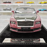 [Henson & Heaven] 1:18 Rolls-Royce 2024 Spectre Pink & Black Model Car Resin