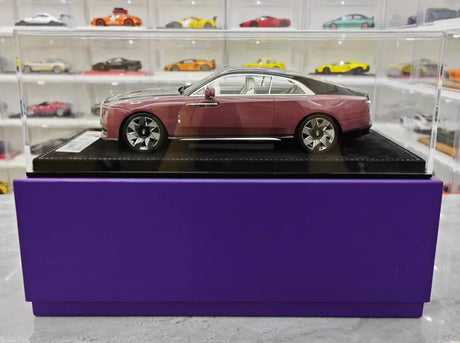 [Henson & Heaven] 1:18 Rolls-Royce 2024 Spectre Pink & Black Model Car Resin