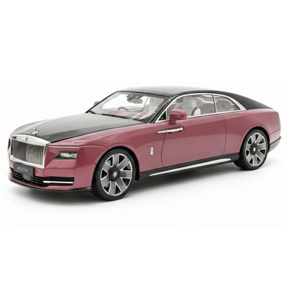 [Henson & Heaven] 1:18 Rolls-Royce 2024 Spectre Pink & Black Model Car Resin
