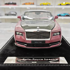 [Henson & Heaven] 1:18 Rolls-Royce 2024 Spectre Pink & Black Model Car Resin
