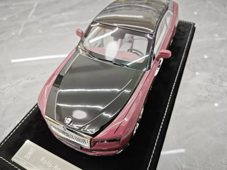 [Henson & Heaven] 1:18 Rolls-Royce 2024 Spectre Pink & Black Model Car Resin
