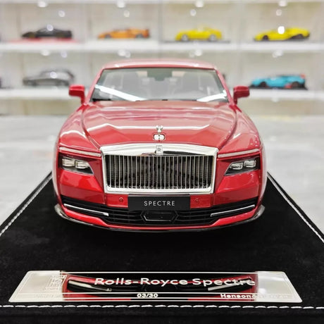 [Henson & Heaven] 1:18 Rolls-Royce 2024 Spectre Red Model Car Resin