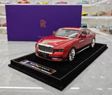 [Henson & Heaven] 1:18 Rolls-Royce 2024 Spectre Red Model Car Resin