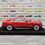 [Henson & Heaven] 1:18 Rolls-Royce 2024 Spectre Red Model Car Resin