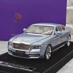 [Henson & Heaven] 1:18 Rolls-Royce 2024 Spectre Semaphore Blue Model Car Resin
