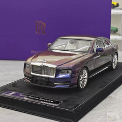 [Henson & Heaven] 1:18 Rolls-Royce 2024 Spectre Semaphore Purple Gradient Model Car Resin