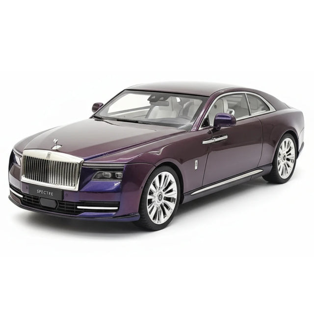 [Henson & Heaven] 1:18 Rolls-Royce 2024 Spectre Semaphore Purple Gradient Model Car Resin