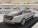 [Henson & Heaven] 1:18 Rolls-Royce 2024 Spectre Semaphore Gray & Black Model Car Resin