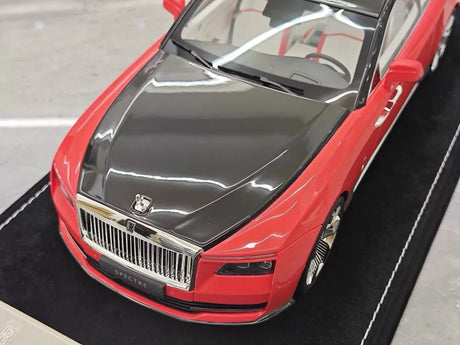 [Henson & Heaven] 1:18 Rolls-Royce 2024 Spectre Semaphore Pink & Black Model Car Resin