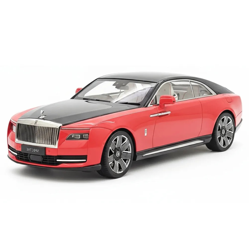 [Henson & Heaven] 1:18 Rolls-Royce 2024 Spectre Semaphore Pink & Black Model Car Resin