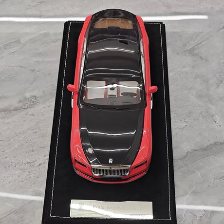 [Henson & Heaven] 1:18 Rolls-Royce 2024 Spectre Semaphore Pink & Black Model Car Resin