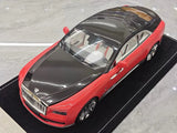 [Henson & Heaven] 1:18 Rolls-Royce 2024 Spectre Semaphore Pink & Black Model Car Resin